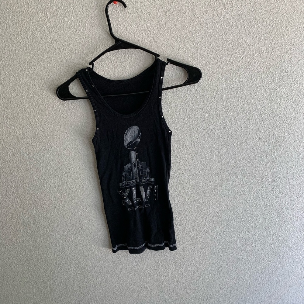 A 2012 Súper bowl tank top